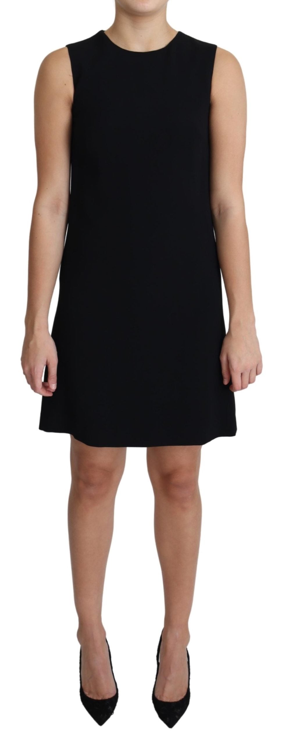 Dolce & Gabbana  Black Sleeveless Sheath Dress2