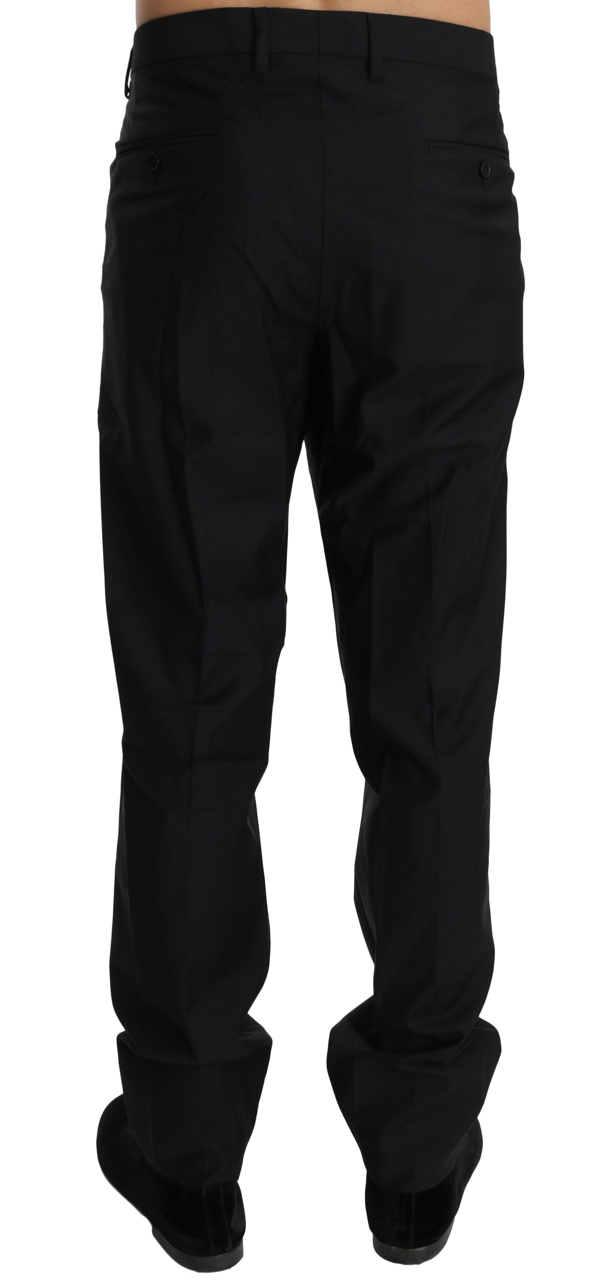 Dolce & Gabbana  Classic Fit Black Dress Pants