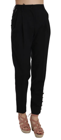 Dolce & Gabbana Button Pleated Tapered Trouser Pants26