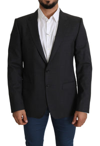 Dolce & Gabbana Wool Single Breasted Coat Blazer3