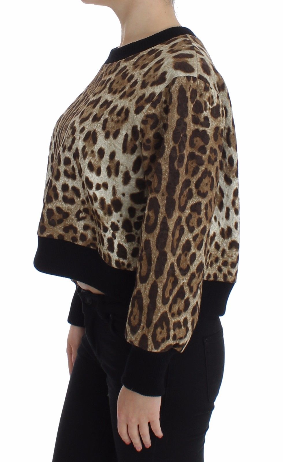 Dolce & Gabbana  Leopard Print Sweatshirt