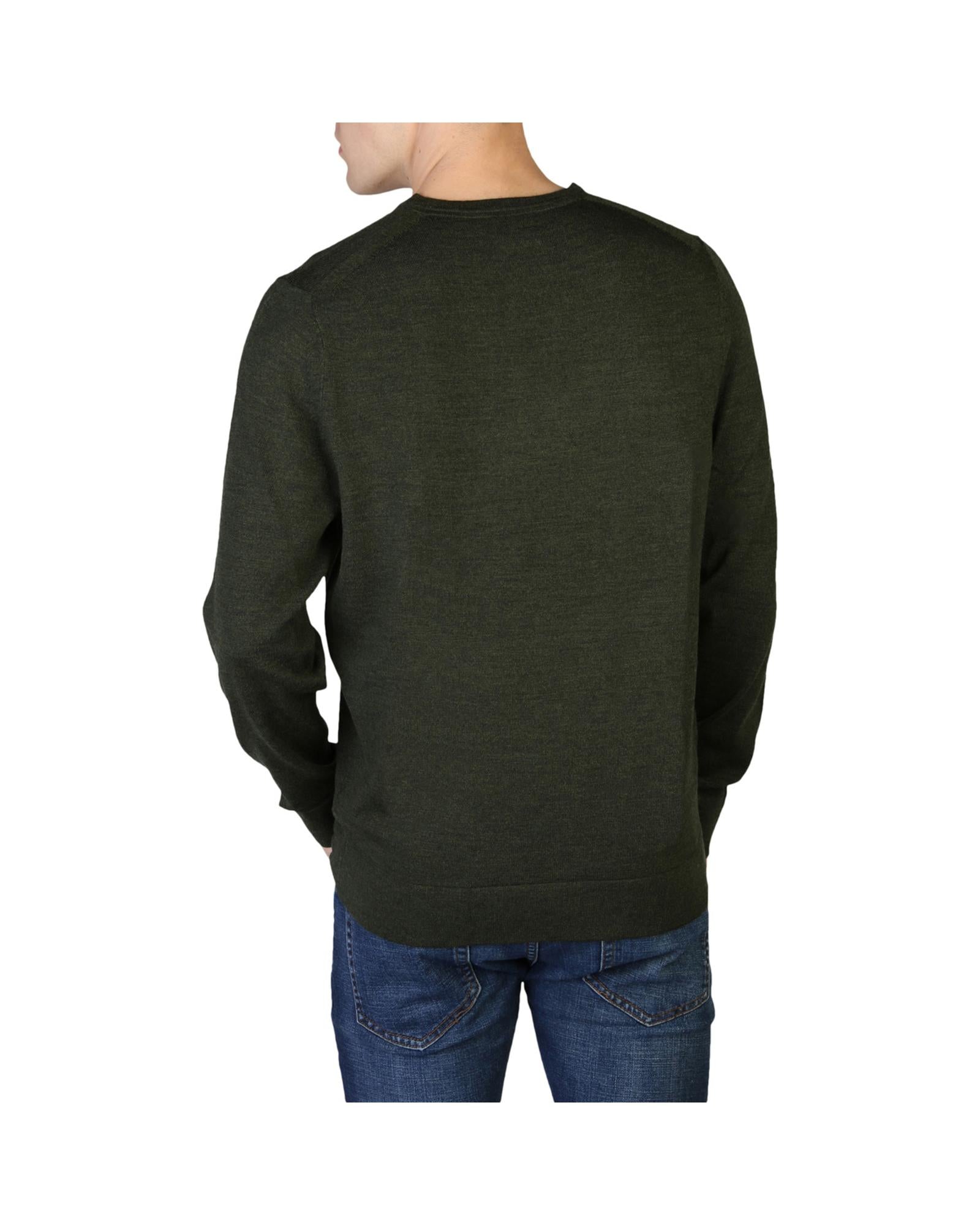 Calvin Klein Wool Sweater with Long Sleeves and Round Neckline2