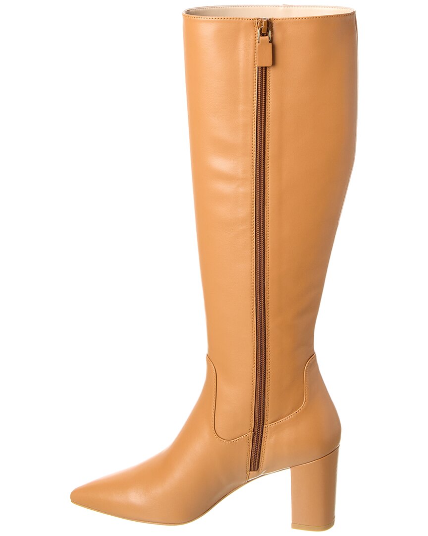 Stuart Weitzman Renegade Zip 75 Leather Knee-High Boot