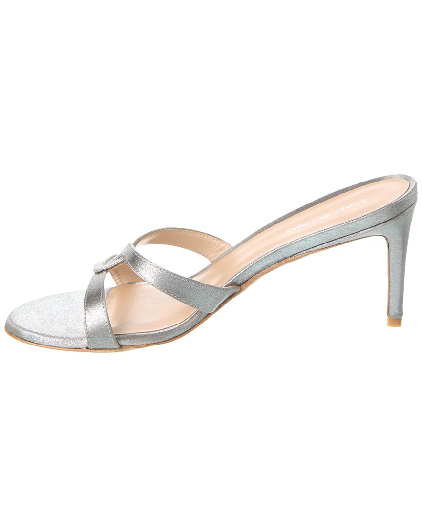 Stuart Weitzman Soiree Sleek 75 Satin Sandal