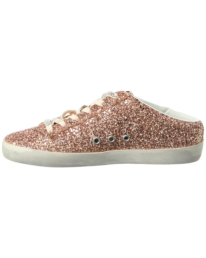 Golden Goose Superstar Sabot Glitter Sneaker