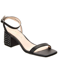 Yosi Samra Diana Block Leather Sandal1