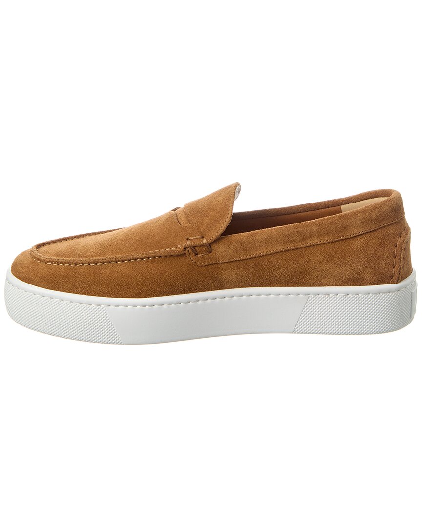 Christian Louboutin Paqueboat Suede Platform Sneaker