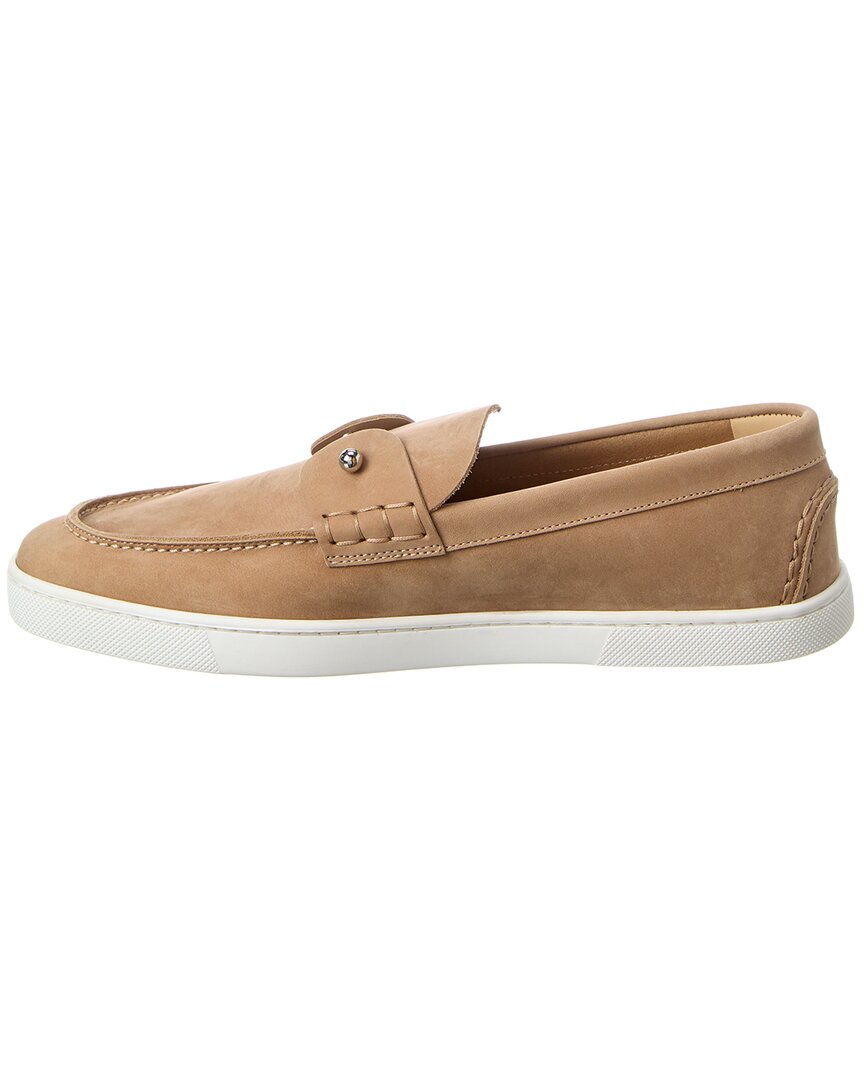 Christian Louboutin Chambeliboat Suede Boat Shoe