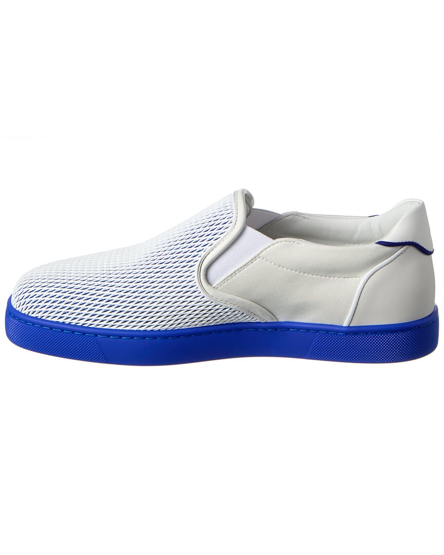 Christian Louboutin Sailor Boat Orlato Canvas & Leather Slip-On Sneaker