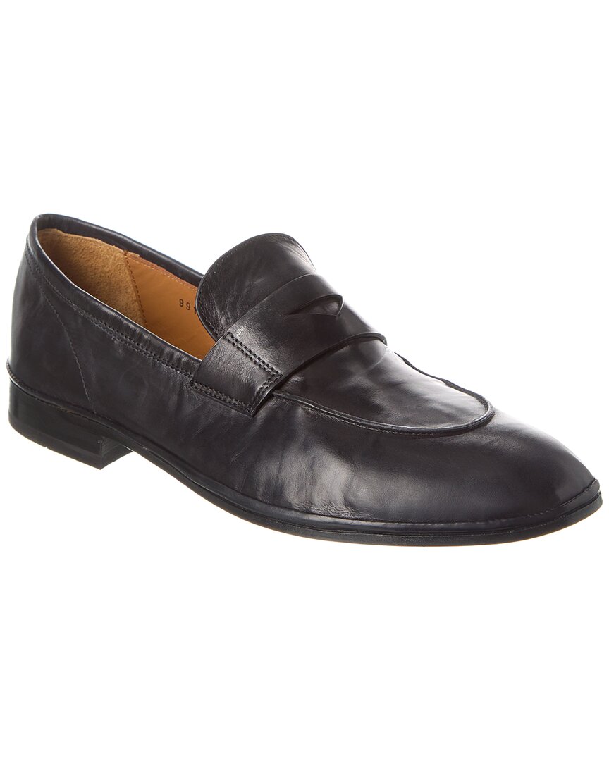 Antonio Maurizi Leather Penny Loafer