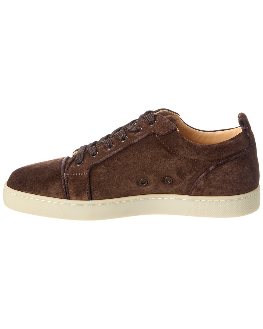 Christian Louboutin Louis Junior Orlato Suede Sneaker