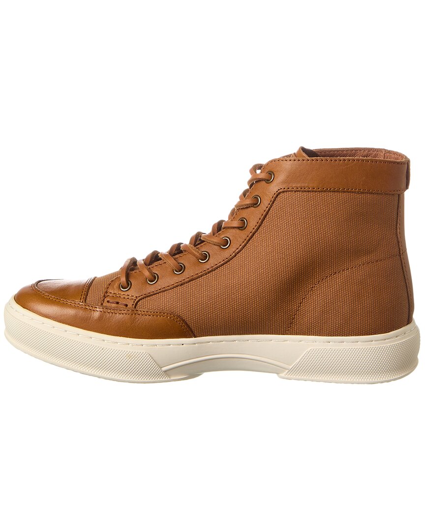 Frye Hoyt Mid Lace Leather Sneaker