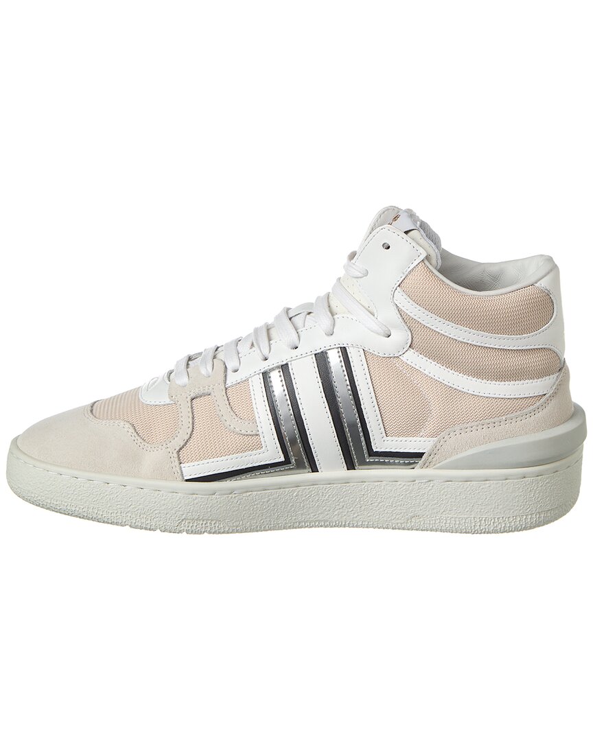 Lanvin Clay Leather & Suede Sneaker