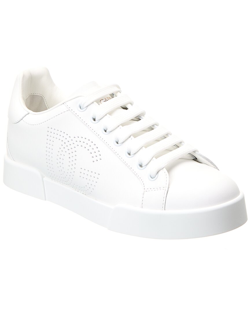 Dolce & Gabbana Portofino Leather Sneaker