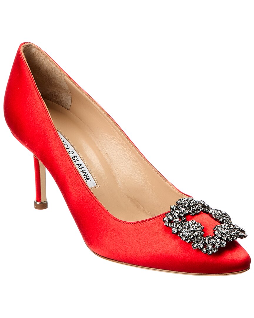 Manolo Blahnik Hangisi 70 Satin Pump