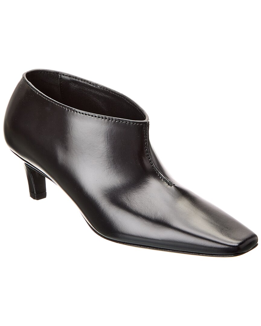 Toteme The Wide Leather Bootie