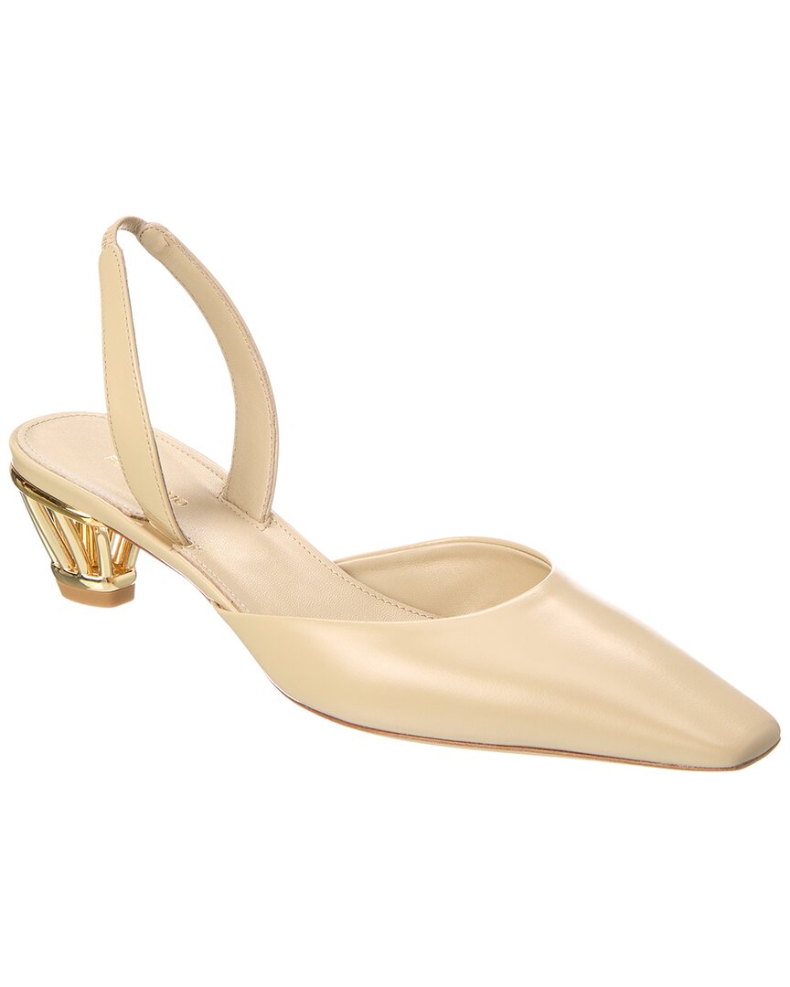 Ferragamo Alyssa Leather Slingback Pump1