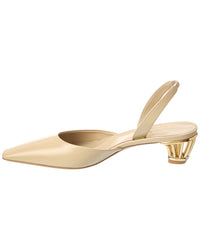 Ferragamo Alyssa Leather Slingback Pump2