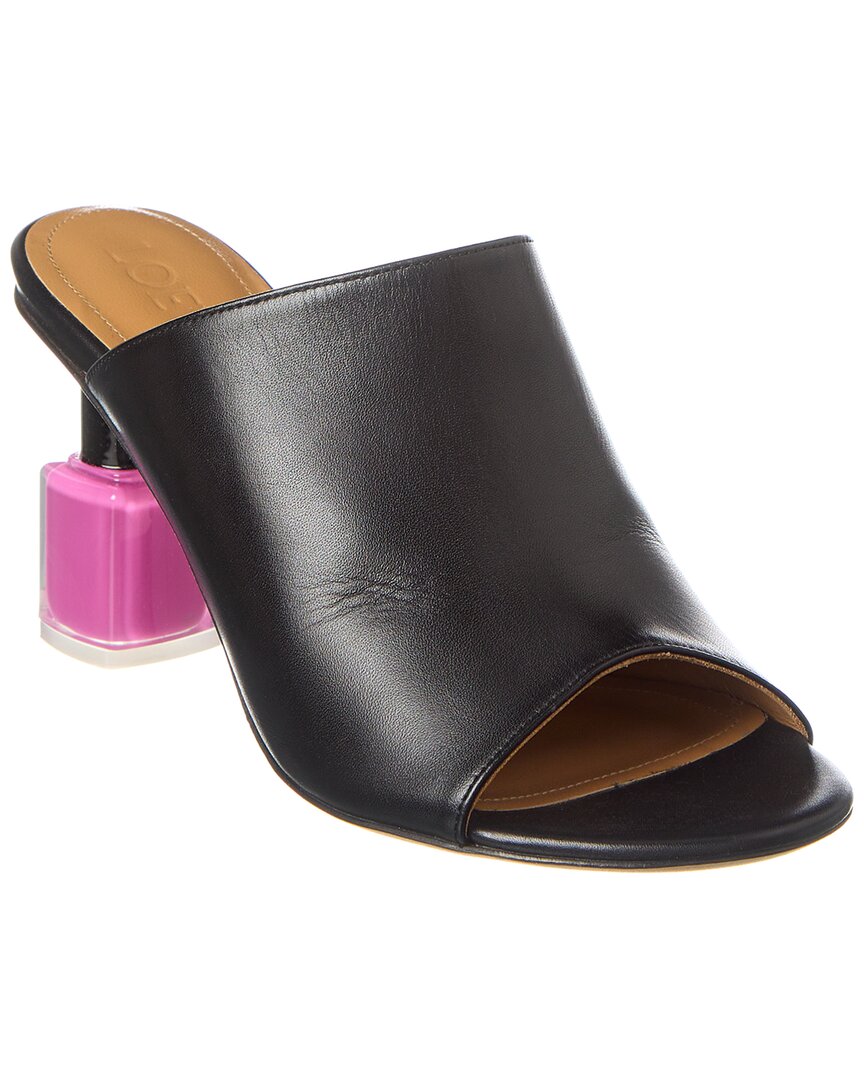 Loewe Nail Polish Leather Sandal