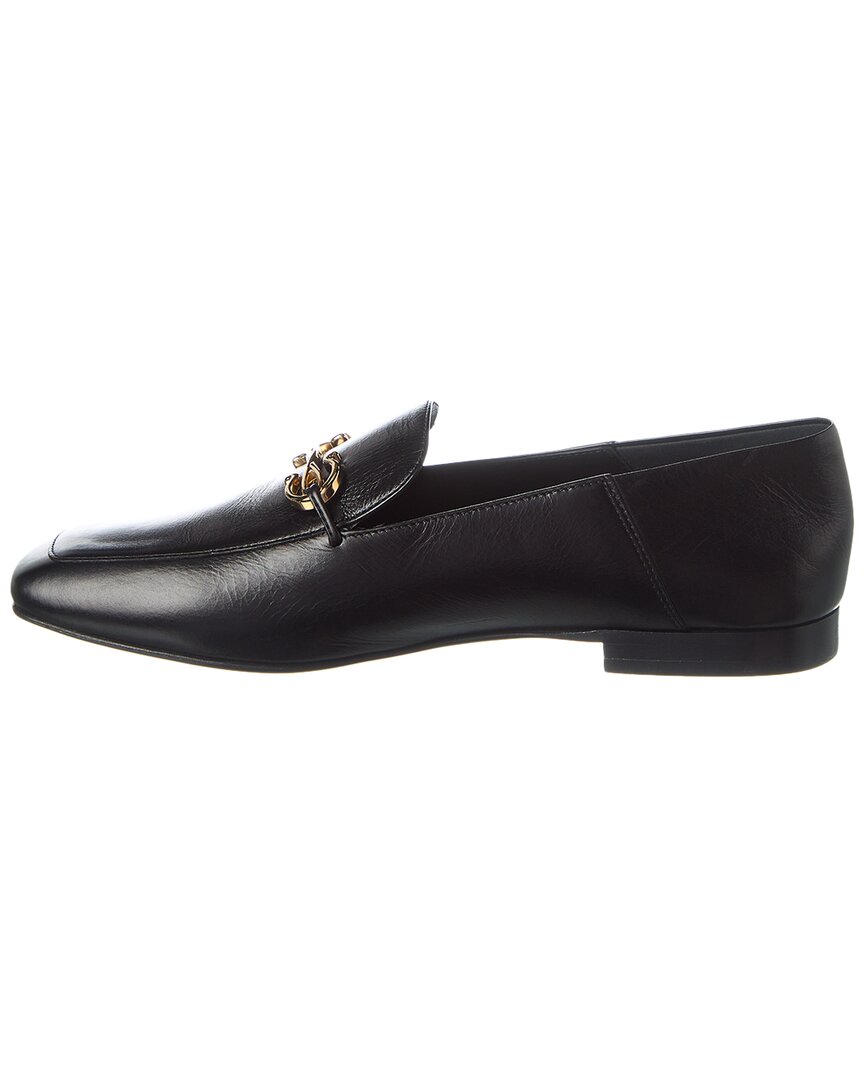 Ferragamo Gancini Ornament Leather Loafer2