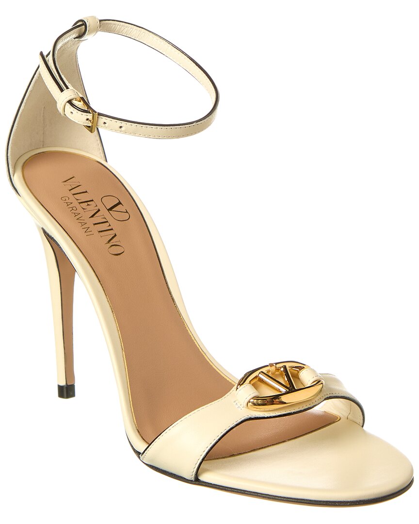 Valentino Vlogo Signature 100 Leather Sandal