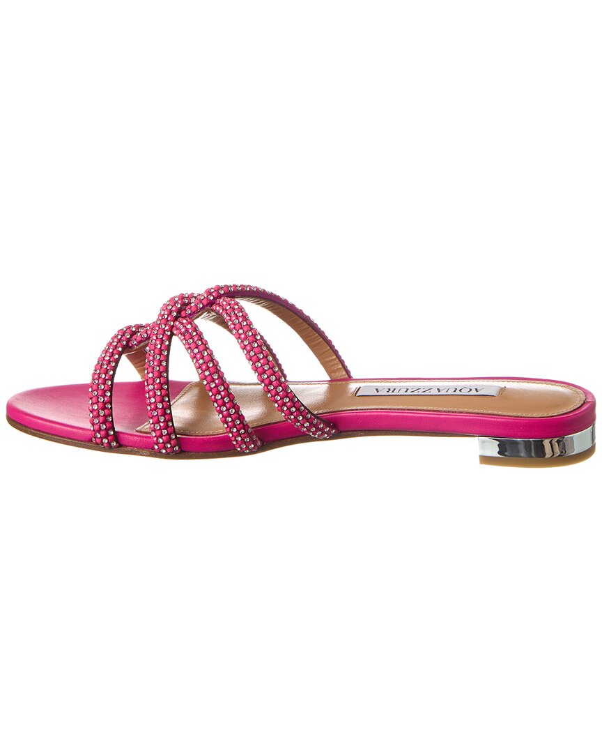 Aquazzura Moondust Suede Sandal