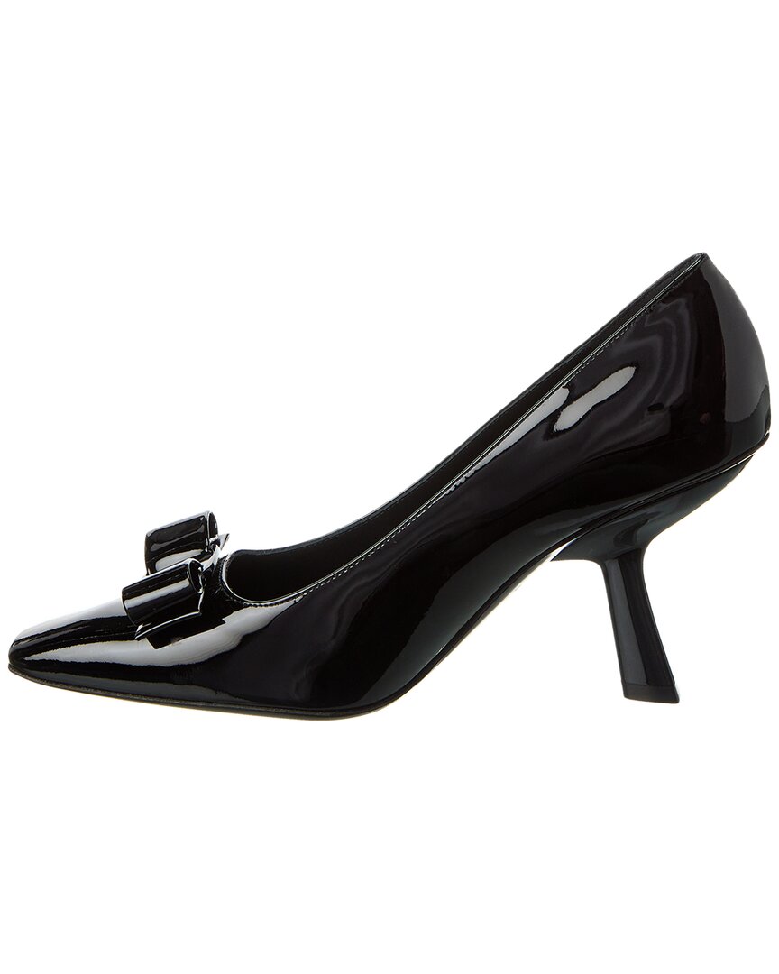 Ferragamo Anz Bow Patent Pump