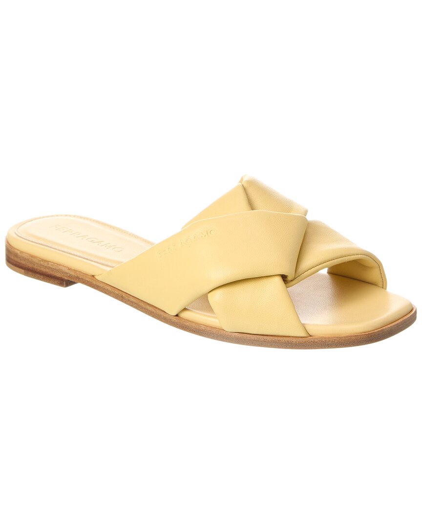 Ferragamo Alrai Leather Sandal