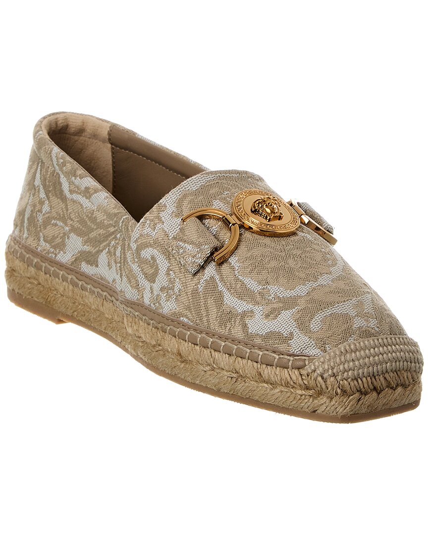 Versace Medusa Canvas Espadrille