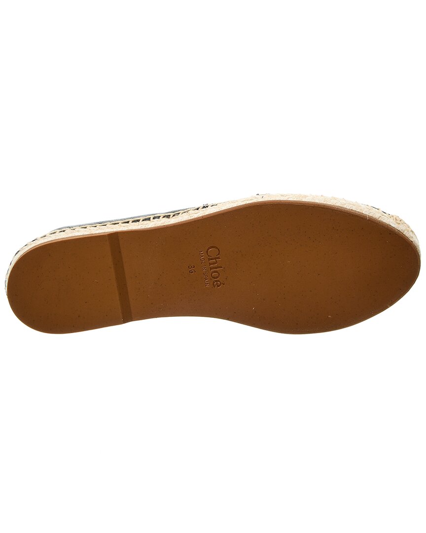 Chloé Piia Flat Leather Espadrille