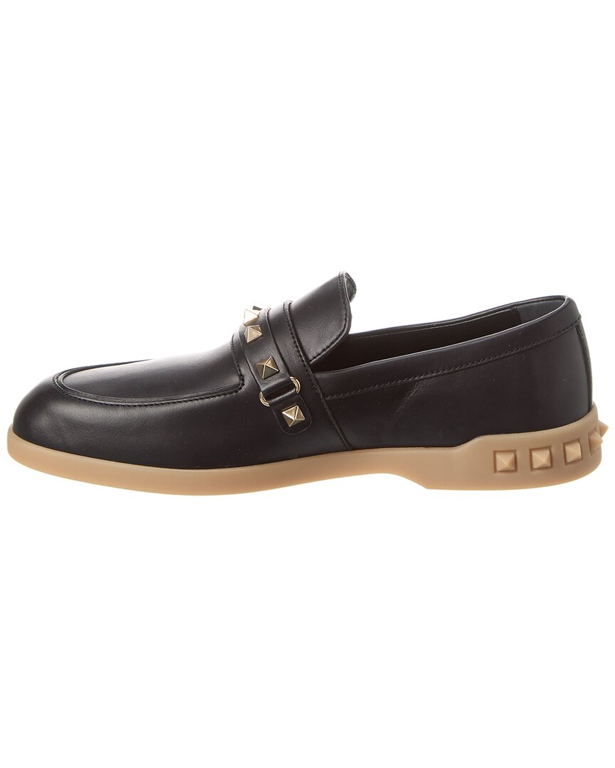 Valentino Leisure Flows Leather Loafer