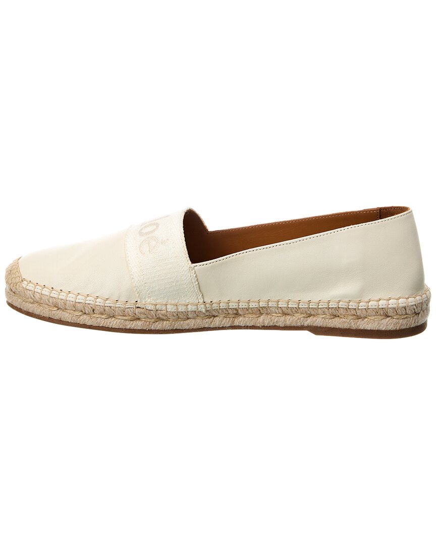 Chloé Piia Flat Leather Espadrille