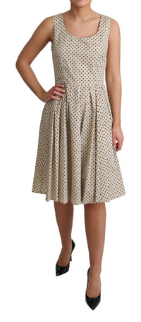 Dolce & Gabbana Polka Dotted Cotton A-Line Dress16