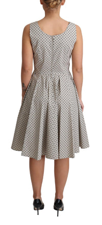 Dolce & Gabbana Polka Dotted Cotton A-Line Dress34