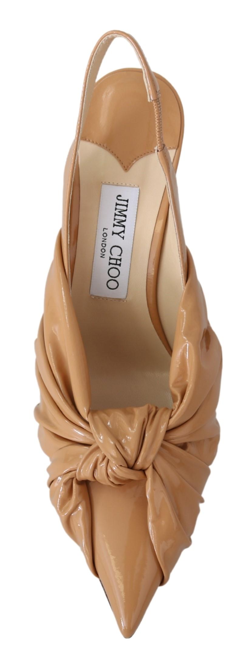 Jimmy Choo Caramel Leather Annabell Pumps29