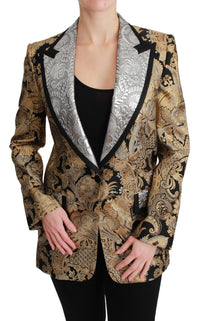 Dolce & Gabbana Floral Jacquard Blazer Jacket1