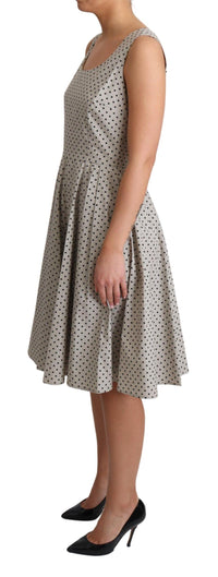 Dolce & Gabbana Polka Dotted Cotton A-Line Dress27