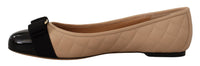 Salvatore Ferragamo Quilted Nappa Leather Ballet Flats9