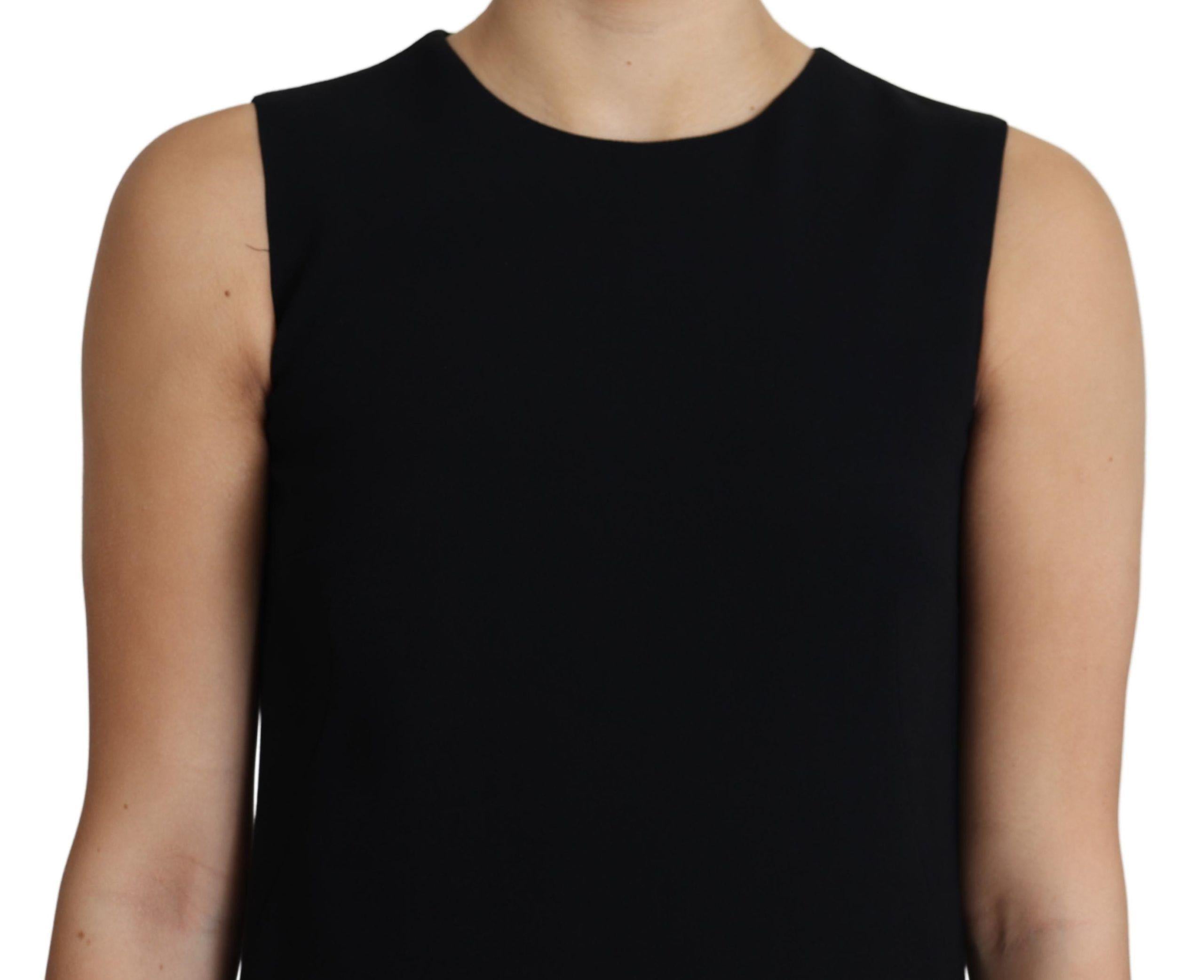 Dolce & Gabbana  Black Sleeveless Sheath Dress17