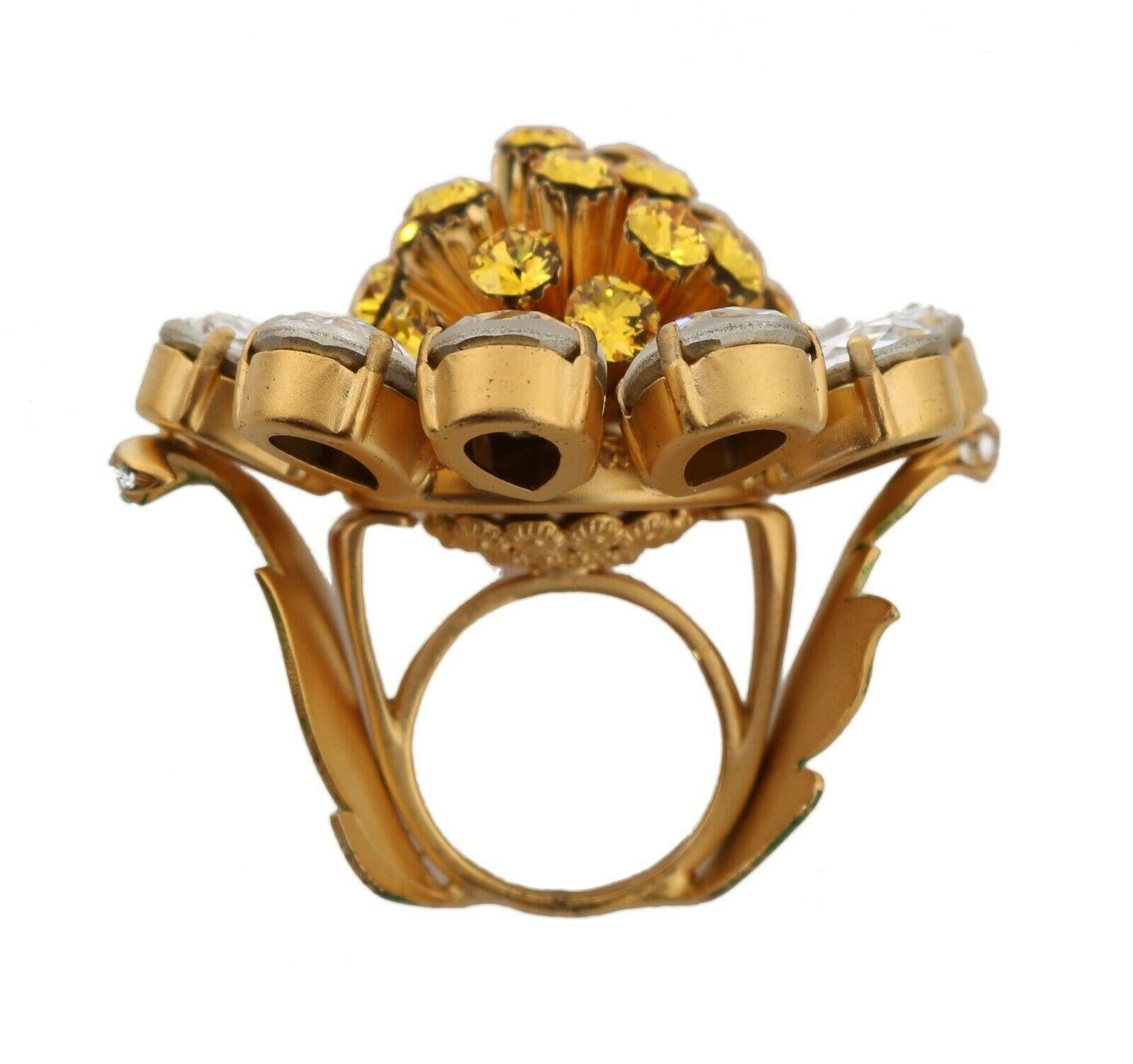 Dolce & Gabbana  Flower Brooch in Gold