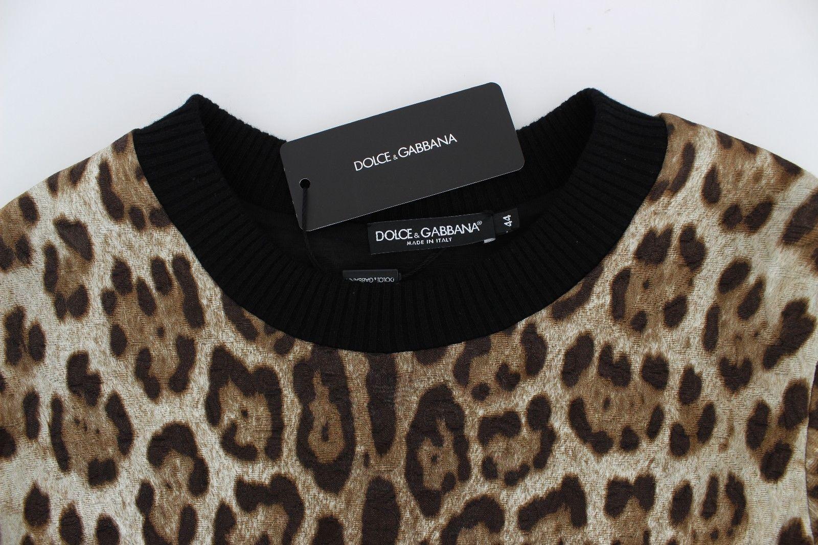 Dolce & Gabbana  Leopard Print Sweatshirt