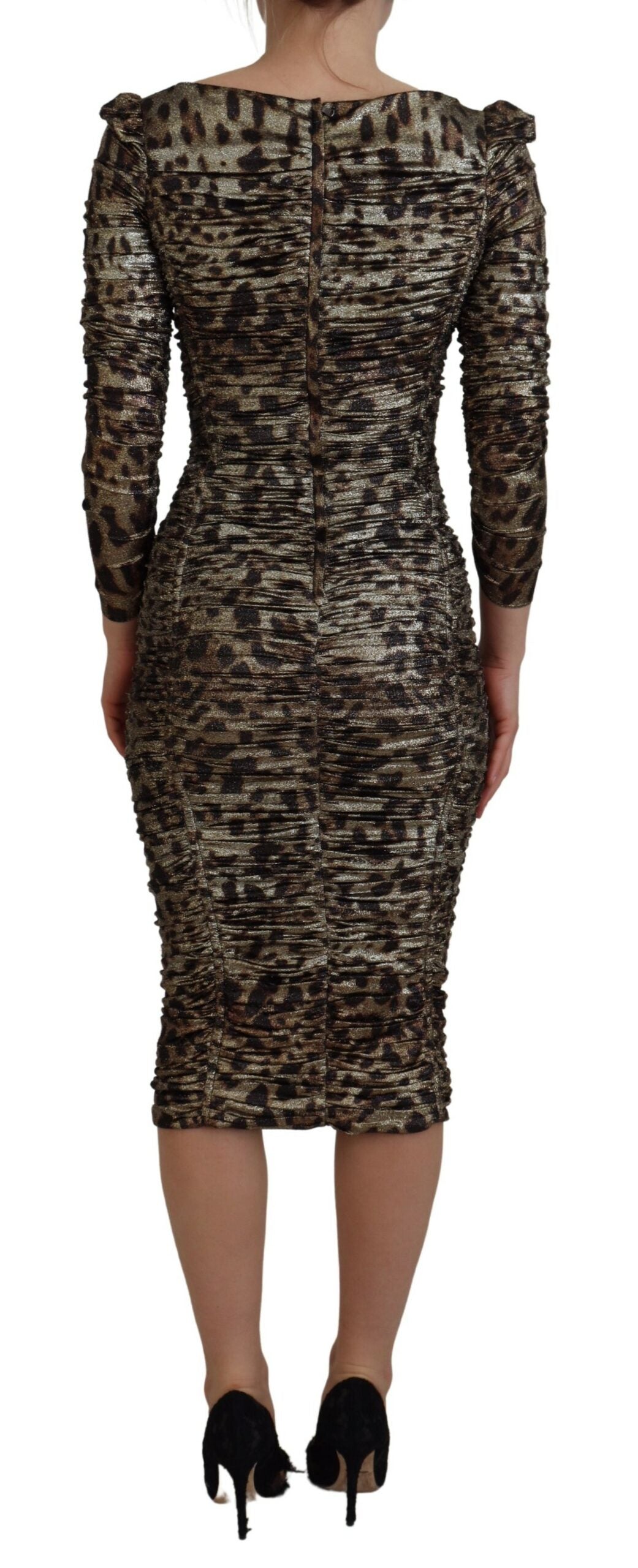 Dolce & Gabbana  Leopard Print Dress