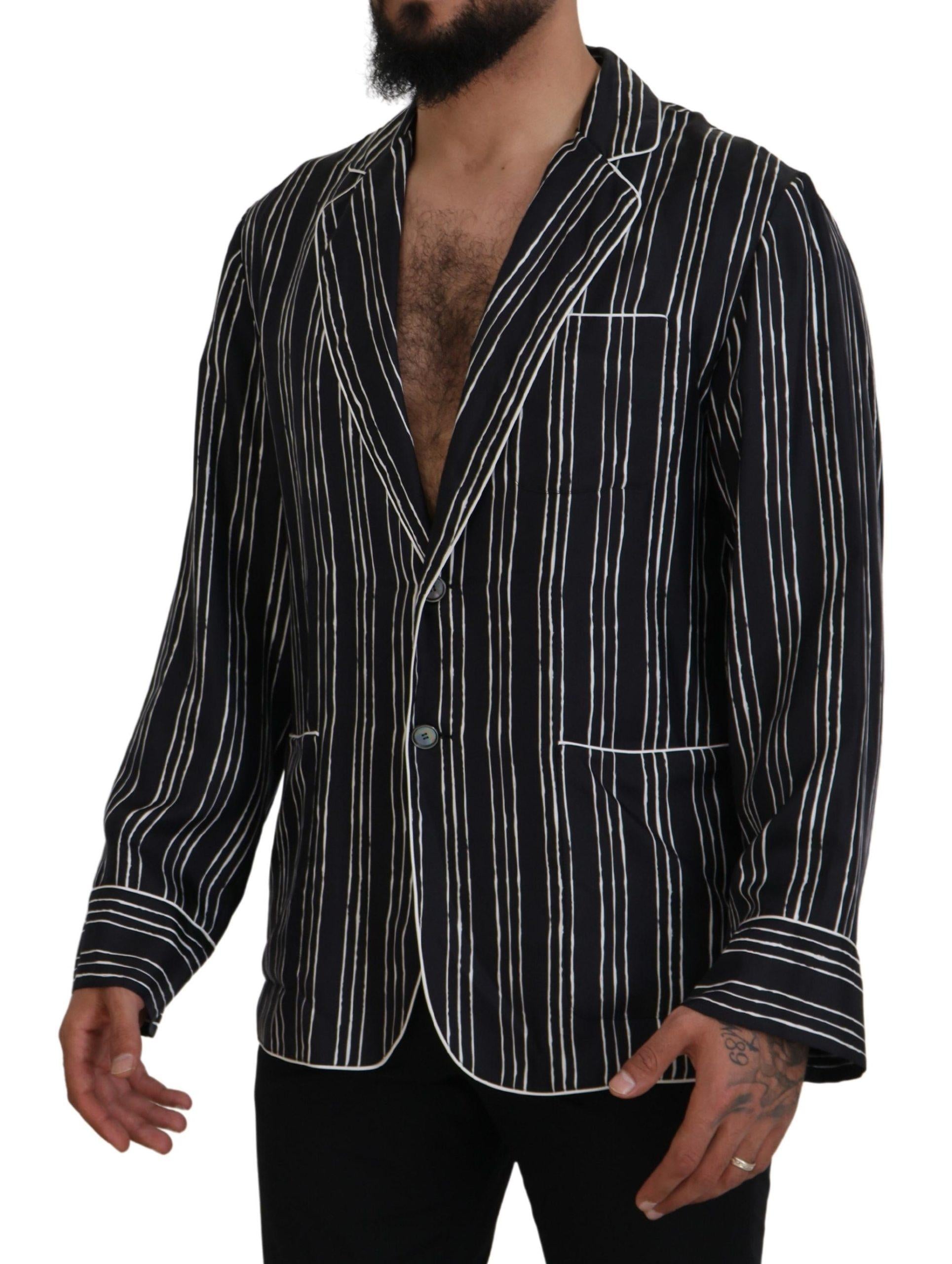 Dolce & Gabbana  Striped Silk Blazer