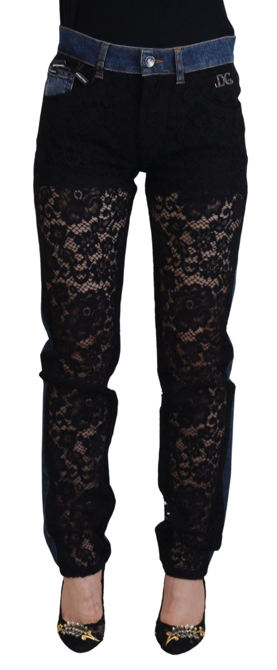 Dolce & Gabbana  Lace Jeans