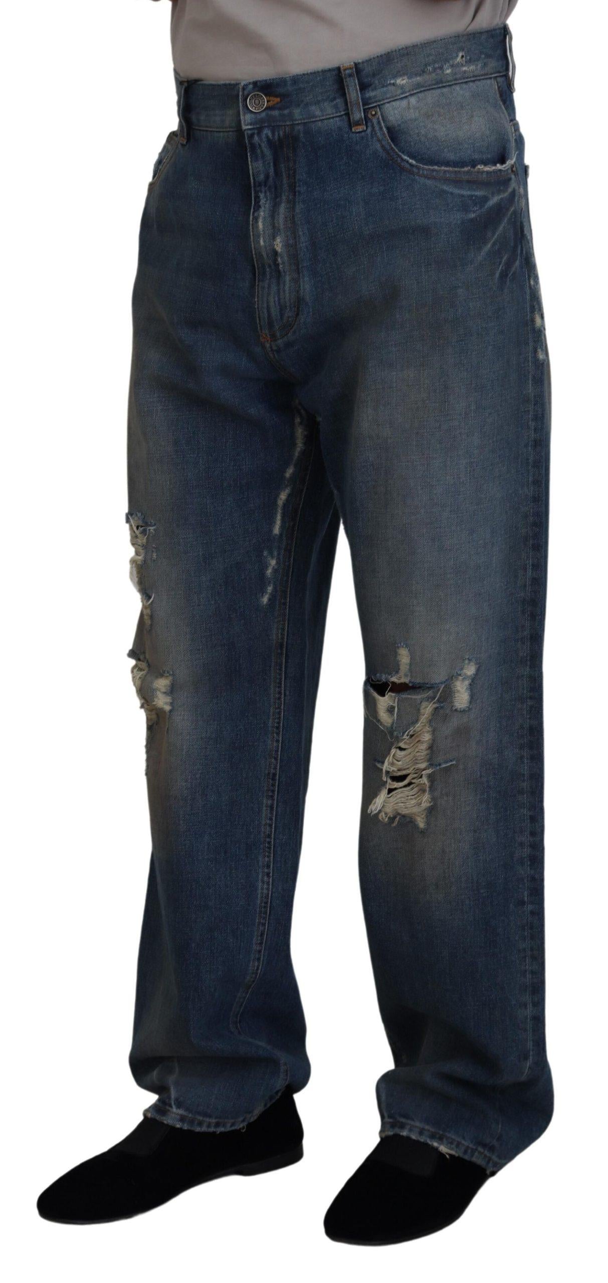 Dolce & Gabbana  Men's Ripped Jeans