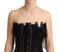 Dolce & Gabbana Lace-Up  Bodycon Dress15