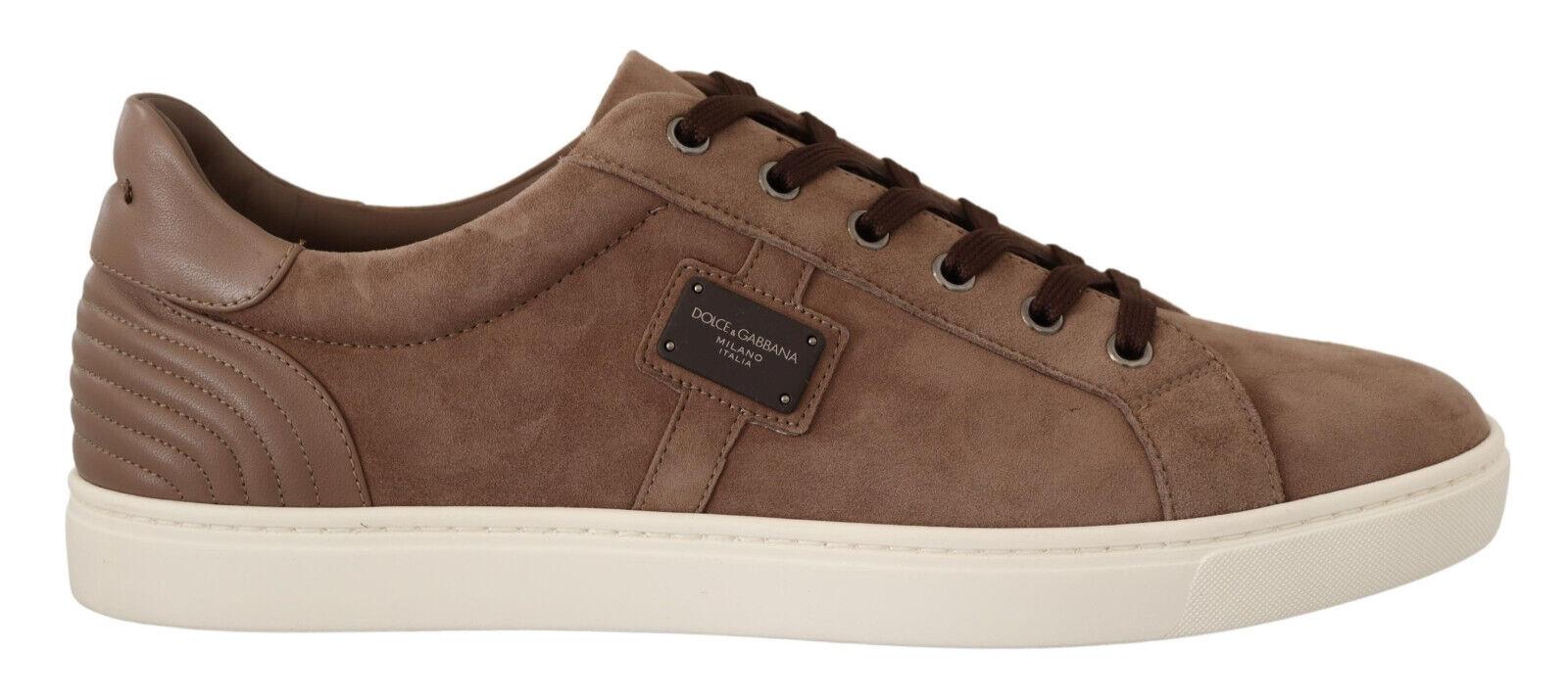 Dolce & Gabbana  Men's Suede Low-Top Sneakers