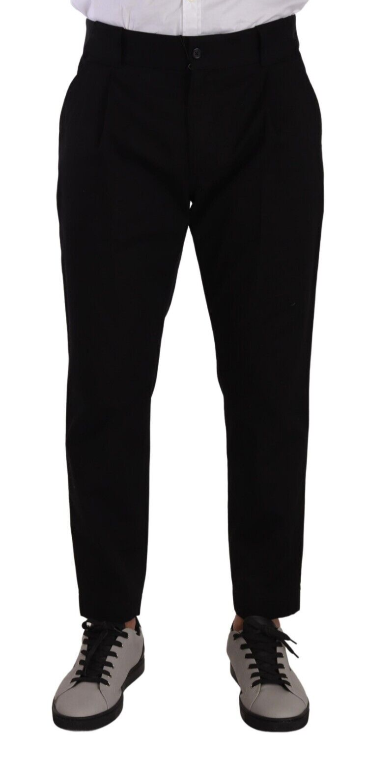 Dolce & Gabbana  Men's Classic Slim Fit Pleated Wool Pants