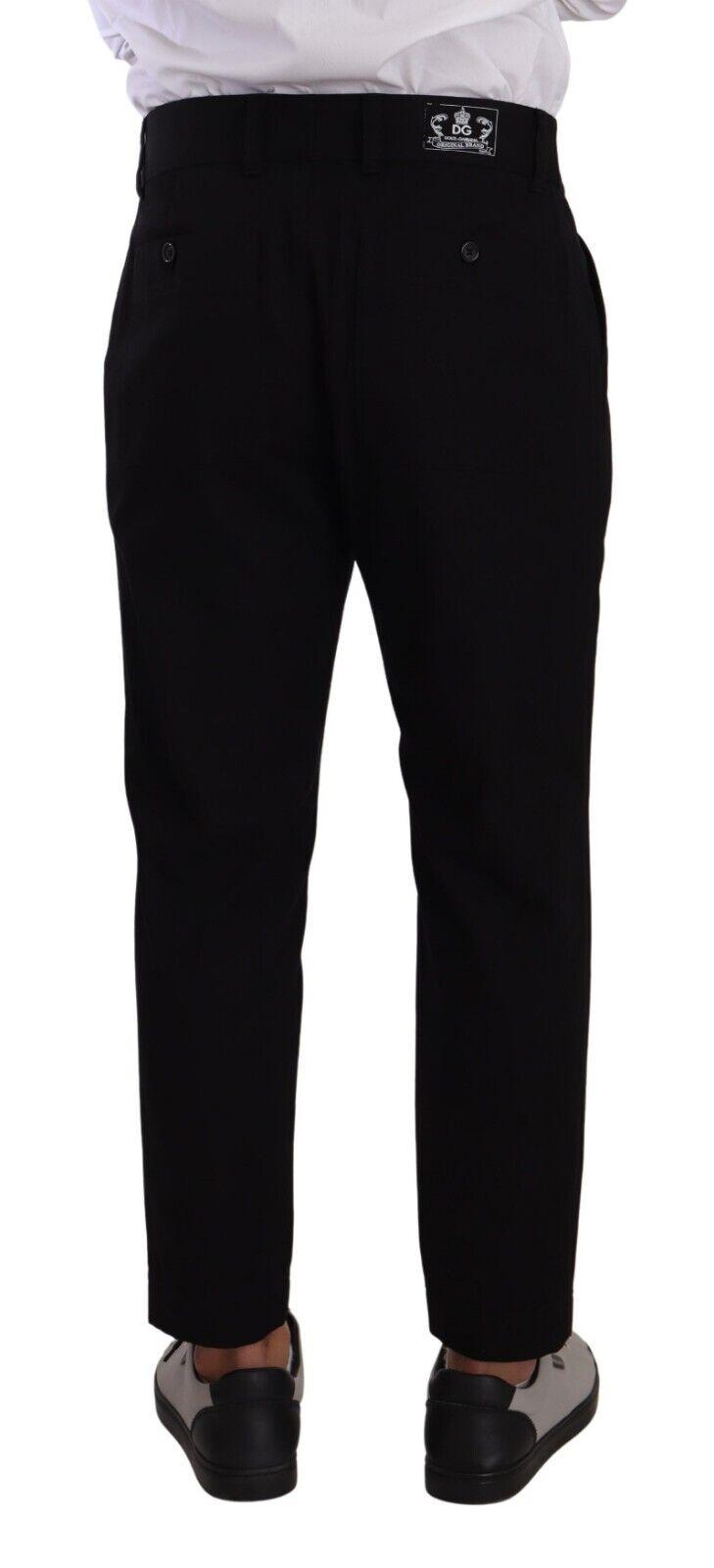 Dolce & Gabbana  Men's Classic Slim Fit Pleated Wool Pants