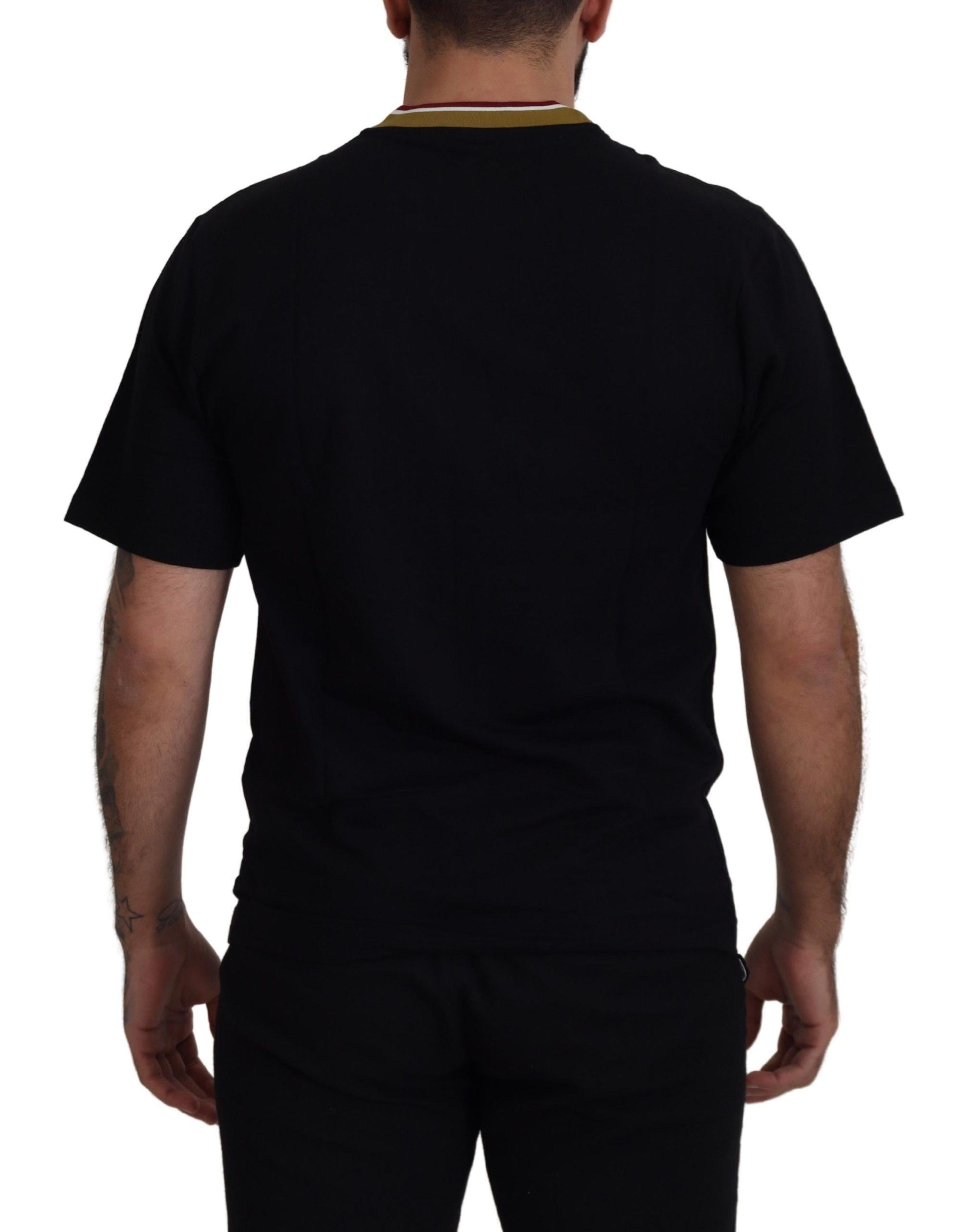 Dolce & Gabbana  Men's Napoleon T-Shirt Black